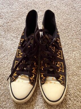 Converse x Jean-Michel Basquiat Crown High Top Sz 9.5W/7.5M